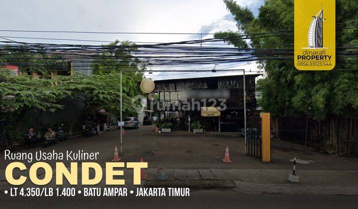 Ruang Usaha di Condet, Batu Ampar Jakarta Timur 1.400 M Bagus 1