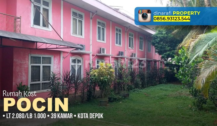 Rumah Kost 39 Kamar Occupancy 100% SHM dekat Kampus UI Beji Depok