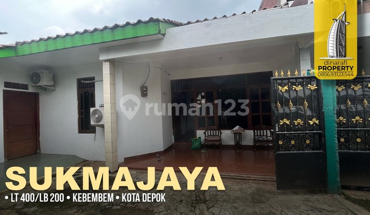 Rumah Asri Kebembem Unfurnished SHM Abadijaya Sukmajaya, Depok