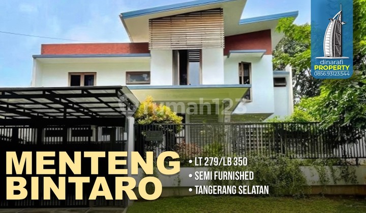 Rumah Cluster Area Elite Menteng Bintaro Jaya, Tangerang Selatan