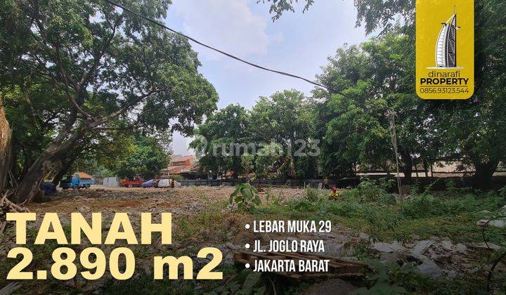 Tanah di Jalan Joglo Raya, Jakarta Barat SHM 2.890 m² Kembangan  1