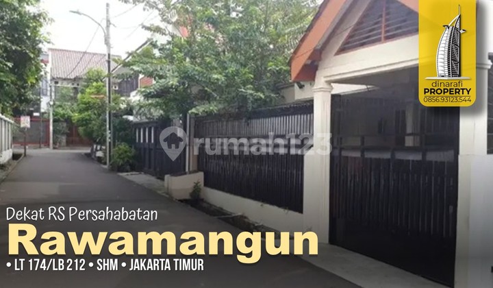 Rumah SHM Bagus Dekat RS Persahabatan Rawamangun, Jakarta Timur
