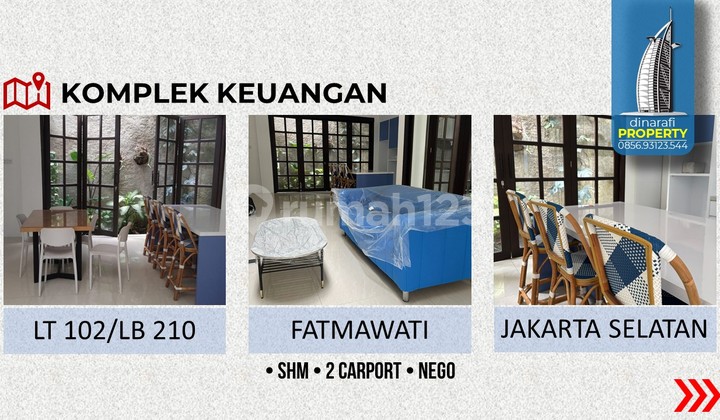 Rumah Baru Komplek Keuangan Fatmawati, Cilandak, Jakarta Selatan
