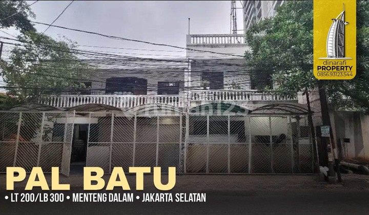 Rumah Lama Area Komersial Dekat Cassablanka, Menteng Dalam, Jakarta Selatan