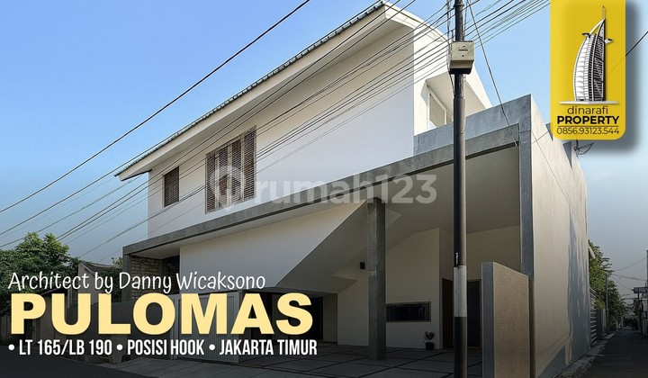 Rumah Cantik Design By Danny Wicaksono di Pulomas Jakarta Timur