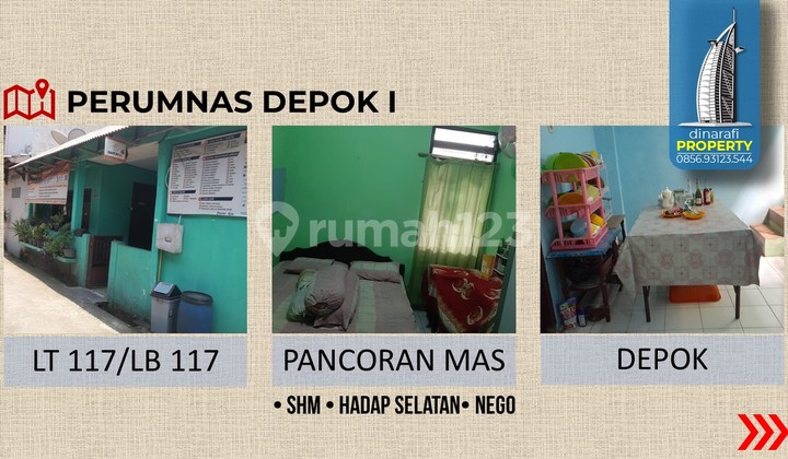 Rumah Siap Huni Perumnas Depok I SHM Pancoran Mas, Depok Rumah Siap Huni Perumnas Depok I SHM Pancoran Mas, Depok