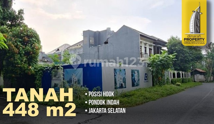 Kavling Tanah Area Premium Jl Gedung Hijau, Pondok Indah, Jakarta