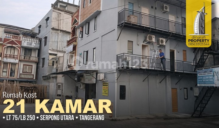 Kost 21 Kamar Roi 9-10% di Komplek Serpong Utara Tangerang