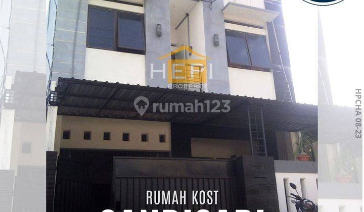 DiJual Rumah Kost Aktif 3 lantai Candisari  1