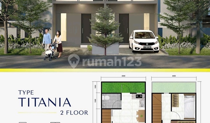 Dijual Rumah Baru 2 Lantai Murah Meriah Di Barat Semarang