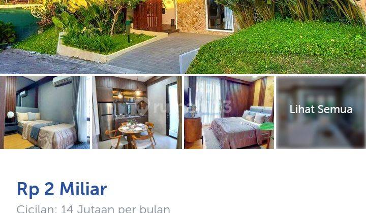 Cluster semi villa modern minimalis lingkungan nyaman dan asri 2