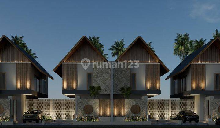 Villa modern minimalis di sanur, selangkah menuju pantai 1