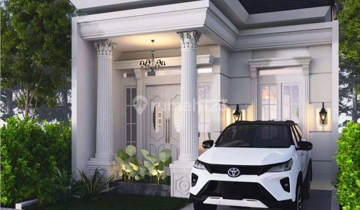 Rumah murah mewah konsep American classic style  2