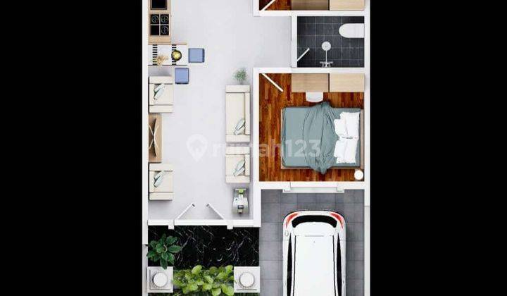 Rumah murah mewah konsep American classic style  4