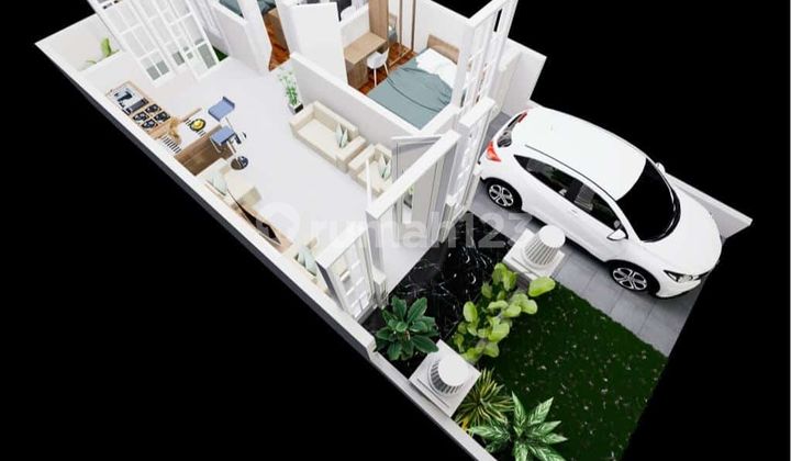 Rumah murah mewah konsep American classic style  5