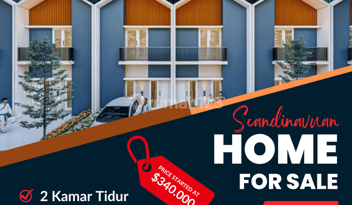 Hanya Booking 3 Jt, Rumah Minimalis Scandinavian di Depok 1