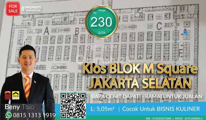 Kios Pujasera Blok M Square Jakarta Selatan, Jakarta Selatan 2