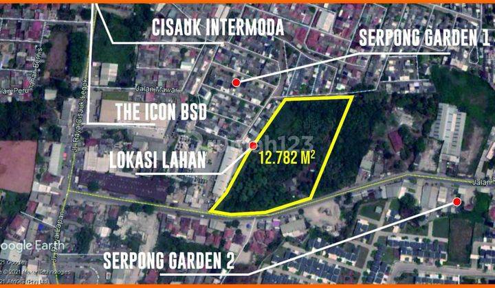 Dijual Tanah sangat Strategis diJalan Raya Cisauk arah Muncul 1