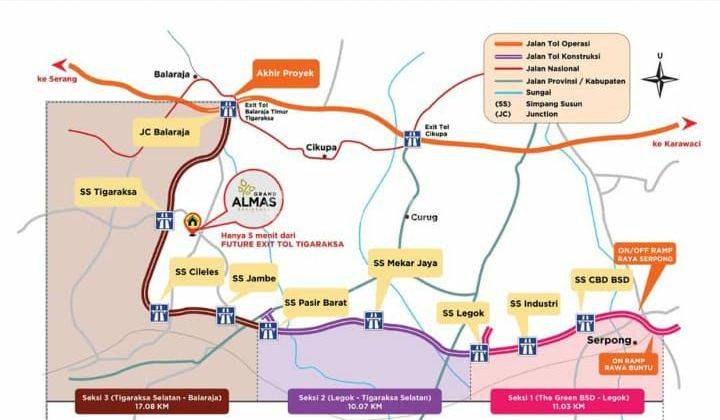 Tanah Murah Kawasan Industri Panongan Tangerang akses 40 feet 2