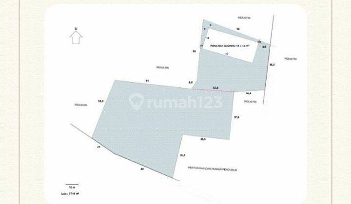 Gudang Jarang Ada di Kawasan Industri Cikupa Tangerang  1