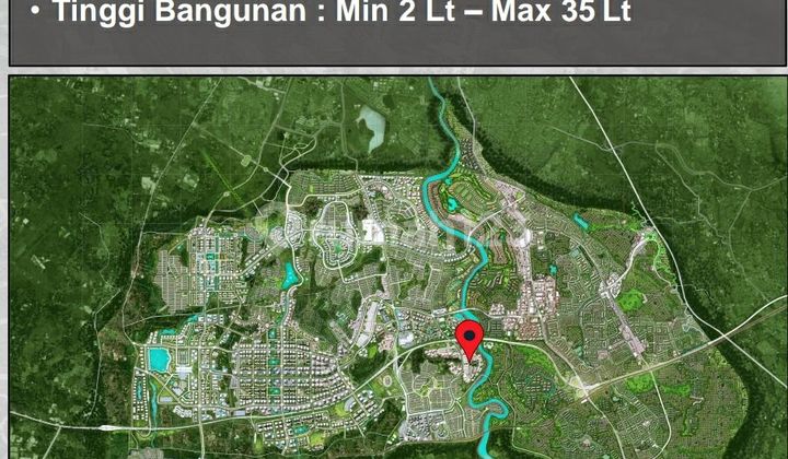 Kavling Digital Hub BSD dekat Campus Binus & Biomedical Campus