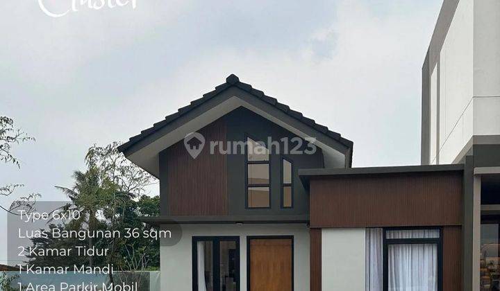 Rumah Baru Fasilitas Danau Alami Di Kota Mandiri Sawangan  2