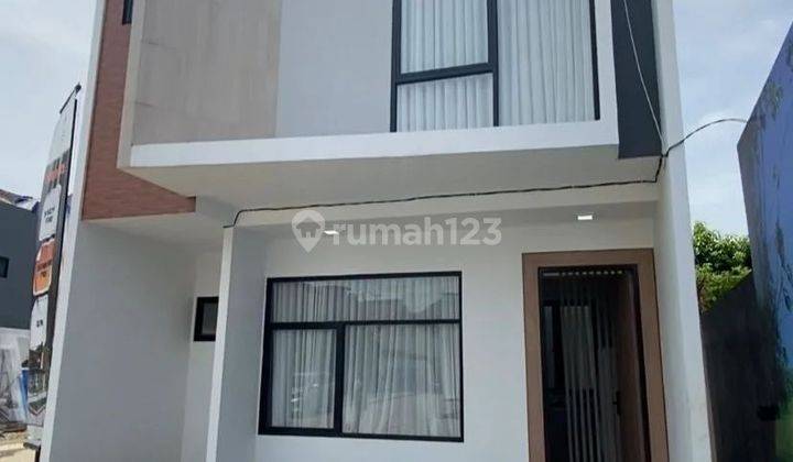 Rumah Aesthetic 2,5 lantai Baru Rooftop dijual di Bintaro  2