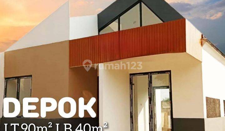 Rumah Siap Huni Dalam Cluster Di Pondok Petir Dekat Tol 1