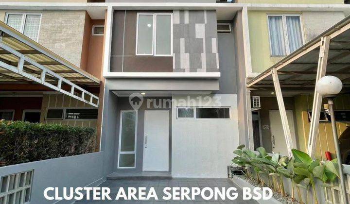 Rumah 2 Lantai Siap Huni Dalam Cluster Dijual Di Serpong Bsd  1