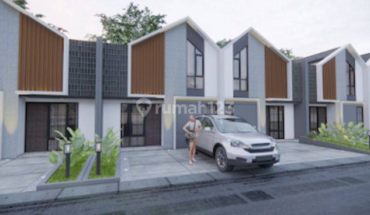 Rumah Mezzanine 1.5 Lantai Baru Dijual Di Pondok Cabe Dekat Toll 2