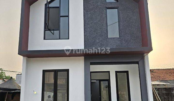 Rumah Mezzanine 1.5 Lantai Baru Dijual Di Pondok Cabe Dekat Toll 1