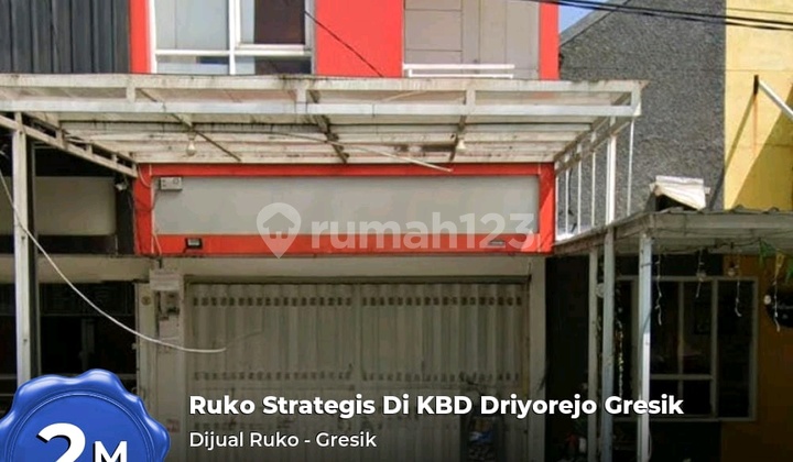 Strategic Shop House in KBD Driyorejo Gresik