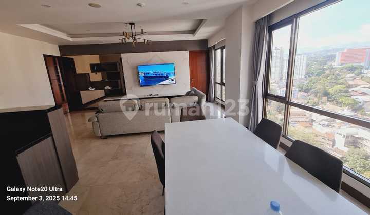 APARTEMEN SIAP HUNI FULL FURNISHED  DI HEGARMANAH RESIDENCE 2