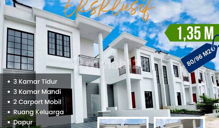 Rumah Dijual 2 Lt. Tanpa Dp, 5 Jt All In, 12 Menit Stasiun Bekasi