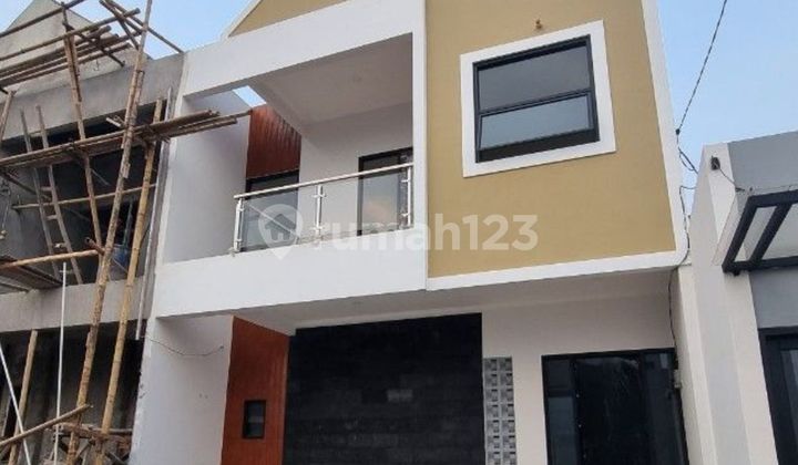 New Cheap House for Sale in Kranggan, Bekasi near Jatiwarna Toll Road, Freehold Certificate