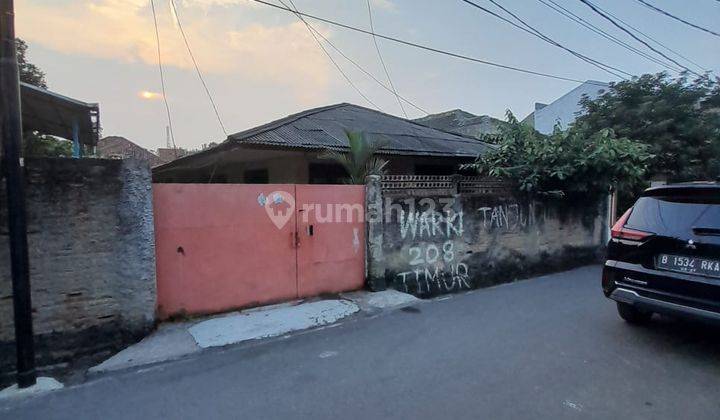 T386.rumah Lama Hitung Tanah Di Cawang Kramat Jati Jakarta Timur 3