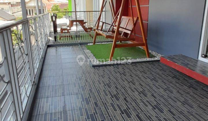 Iq.rumah Mewah 2lt Murah Di Cluster Elit Ciwastra Full Furnished