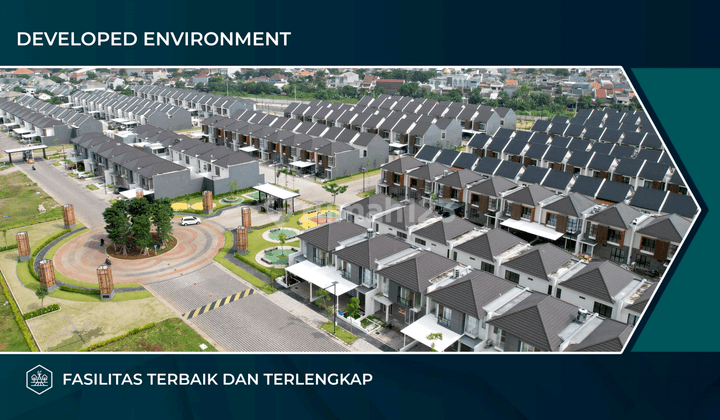 Dijual rumah di Raya juanda central Park Juanda free biaya 2