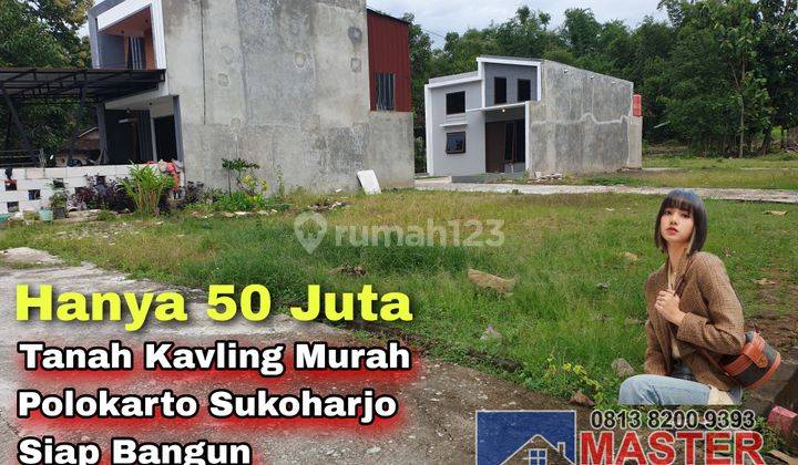 Tanah Kavling Siap Bangun Murah Solo Timur Polokarto Sukoharjo 1