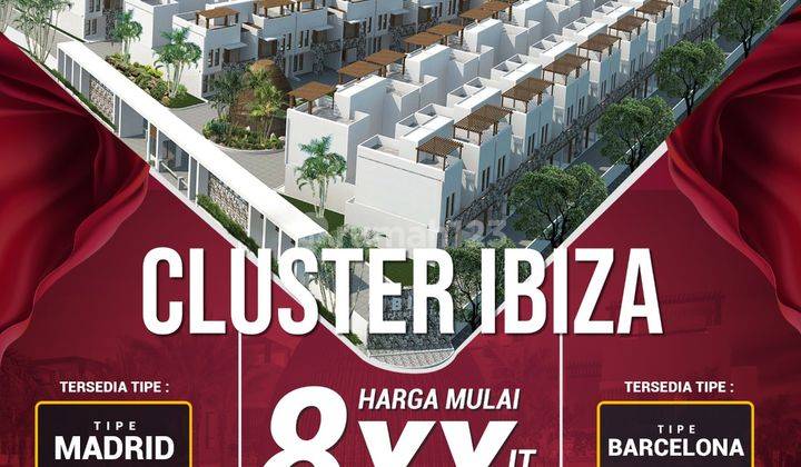 Rumah Mewah Type Villa Cluster Ibiza Medan Amplas 6