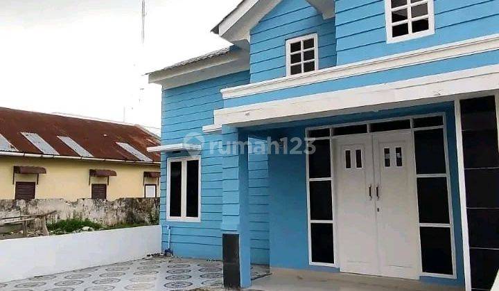 Sisa 1 Unit Hanya 400jtan! Rumah Baru Di Jln Kapten Muslim/Sidomulyo Shm Lebar 7 Meter 1