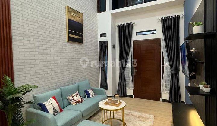 Rumah cantik full furniture dalam kompl di medan johor SHM 1