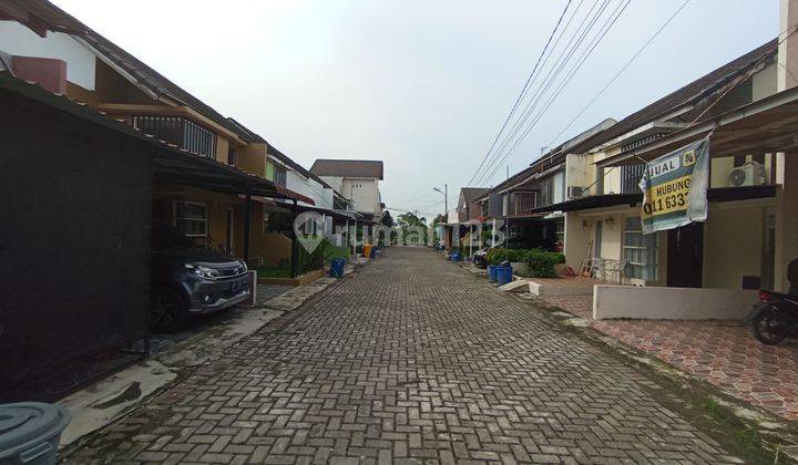 Rumah 2 lantai siap huni dalam komplek di jln abadi ringroad sunggal medan 2