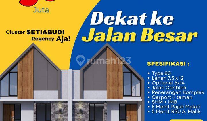 Rumah Terbaru Daerah Setiabudi Selayang Komplek Kejaksaan Medan Di Jln Stella Raya Shm Timur 1