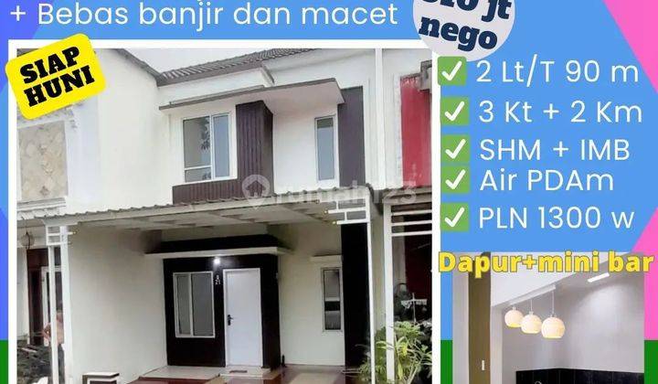 Rumah Ready 2 Lnt Dalam Komplek Sekuriti 24 Jam Medan Johor 1