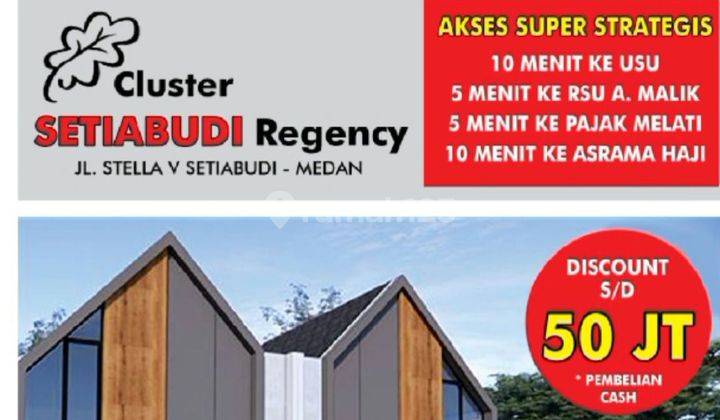 Rumah Terbaru Daerah Setiabudi Selayang Komplek Kejaksaan Medan Di Jln Stella Raya Shm Timur 2