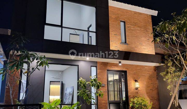 Dijual Cepat Rumah Baru Industrial 2 Lantai di Kencana Loka Bsd 1