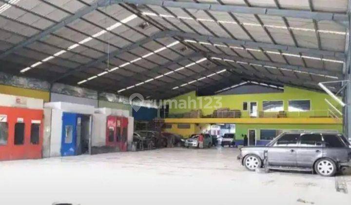 Dijual Cepat Tanah + Gudang Bengkel Mobil di Kemanggisan Lokasi Strategis di Belakang Kampus Binus  2