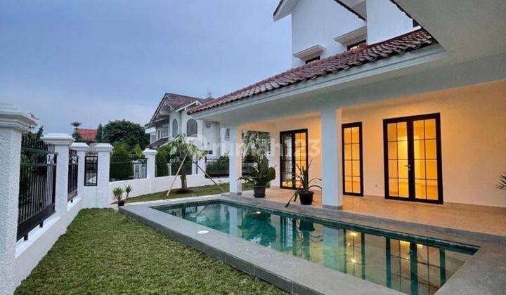 Dijual Cepat Rumah Hook Villa Delima, Lebak Bulus, Brand New Renovated Lokasi Strategis Dekat Dengan Stasiun Mrt, Lingkungan Tenang  2