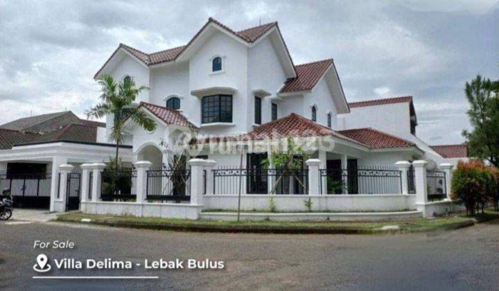 Dijual Cepat Rumah Mewah Hook Brand New Villa Delima Lebak Bulus, Dekat Dengan Stasiun Mrt Lebak Bulus Dan Akses Tol  1